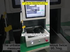 Cuchilla de ventilador de Zero Dynamic, máquina de equilibrio de agarre del impulsor