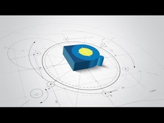 Dos estaciones de doble plano ventilador rotor externo, motor rotor externo de equilibrio automático