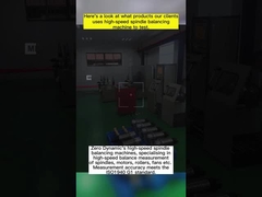 Máquinas de balanceo de husos de alta precisión