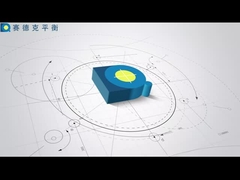 Disco de freno, tambor de freno, estuche de diferencial, máquina de equilibrio automático del eje de la rueda