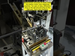 Máquina de equilibrio automático de motor de bomba de agua de dos estaciones