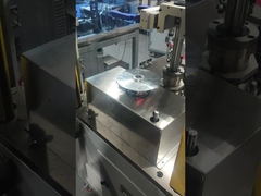 Máquina de balanceo de corrección automática de fresado de dos estaciones